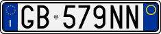 License plate of Italy, Cars (1994 year series)