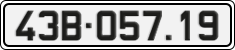 License plate of Vietnam, Cars