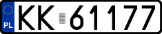 License plates of Poland, Regular car plates