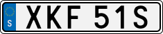License plate of Sweden, Regular plates