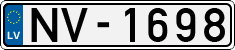 License plate of Latvia, Regular car plates
