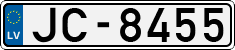 License plate of Latvia, Regular car plates