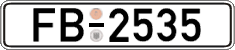 German license plate, Official services and consulates
