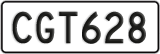 License plate of New Zealand, ABC1(23)