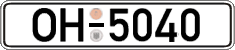 German license plate, Official services and consulates