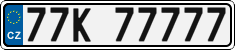 License plate of the Czech Republic, Vanity Plates