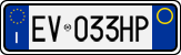 License plate of Italy, Cars (1994 year series)