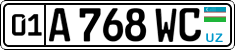 01 A 768 WC