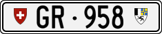 License plate of Switzerland, Cars