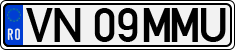 License plate of Romania, Regular plates