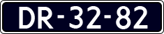 License plate of the Netherlands, Imported oldtimers (cars)