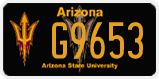 Arizona, Specialty plates