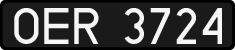 License plates of Poland, 1976 year system