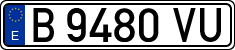 License plates of Spain, 1971 year series