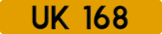 License plate of Hong Kong, AB 1234