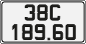 License plate of Vietnam, Cars