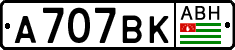 Non-recognized and partially recognized states, Cars