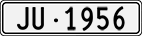 License plate of Switzerland, Cars