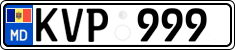 License plate of Moldova, Cars (2015)