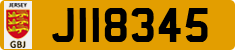 License plate of Jersey, Regular plates (J123456)