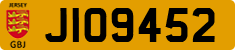 License plate of Jersey, Regular plates (J123456)