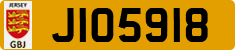 License plate of Jersey, Regular plates (J123456)