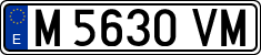 License plates of Spain, 1971 year series