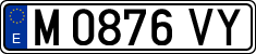 License plates of Spain, 1971 year series