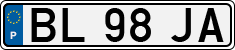 License plate of Portugal, Regular plates