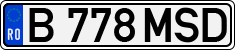 License plate of Romania, Regular plates