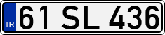 License plate of Turkey, Regular plates
