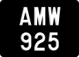 License plate of Malaysia, A(BC) 1(234)