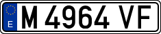 License plates of Spain, 1971 year series