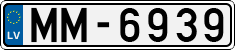 License plate of Latvia, Regular car plates
