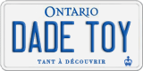 Ontario, Vanity Plates