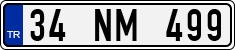 License plate of Turkey, Regular plates