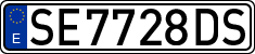 License plates of Spain, 1971 year series