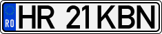 License plate of Romania, Regular plates