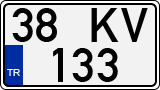 License plate of Turkey, Regular plates