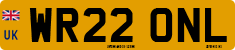 License plate of the United Kingdom, 2001 year system