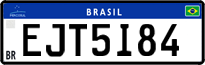 License plate of Brazil, Private owners (Mercosul)