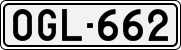 License plate of Finland, Cars