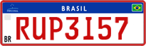 License plate of Brazil, Commercial vehicles (Mercosul)