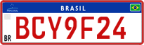 License plate of Brazil, Commercial vehicles (Mercosul)