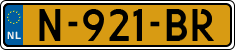 License plate of the Netherlands, Cars