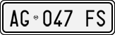 License plate of Italy, Cars (1994 year series)