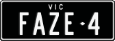 Victoria, Vanity Plates