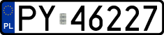 License plates of Poland, Regular car plates