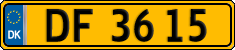 License plate of Denmark, Commercial vehicles