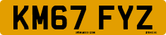 License plate of the United Kingdom, 2001 year system